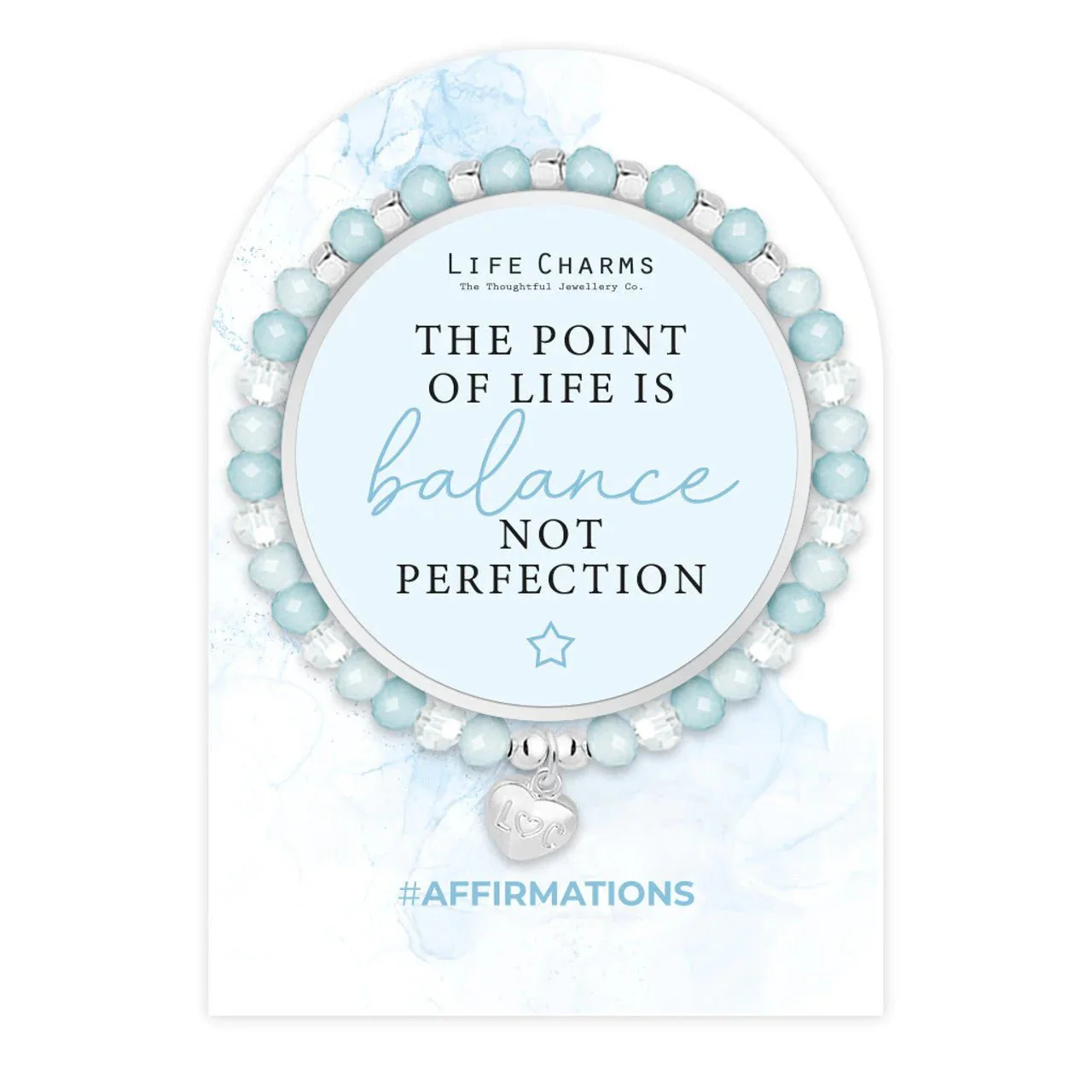 Life Charms Affirmation Bracelet – Balance