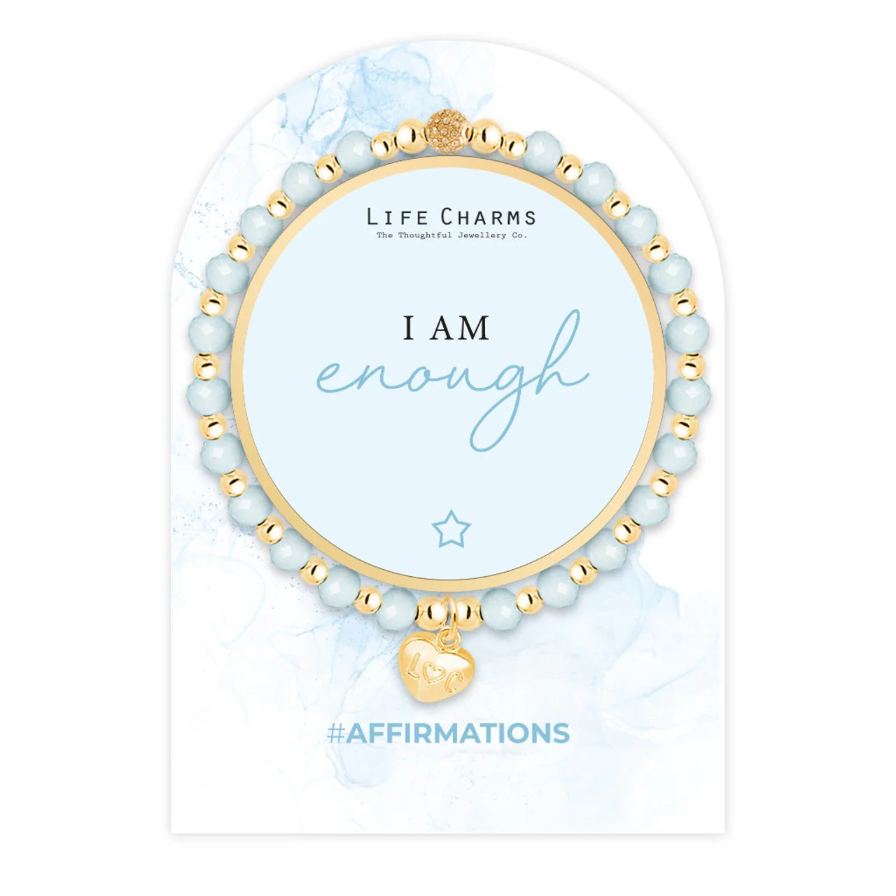 Affirmation Bracelet - I Am Enough