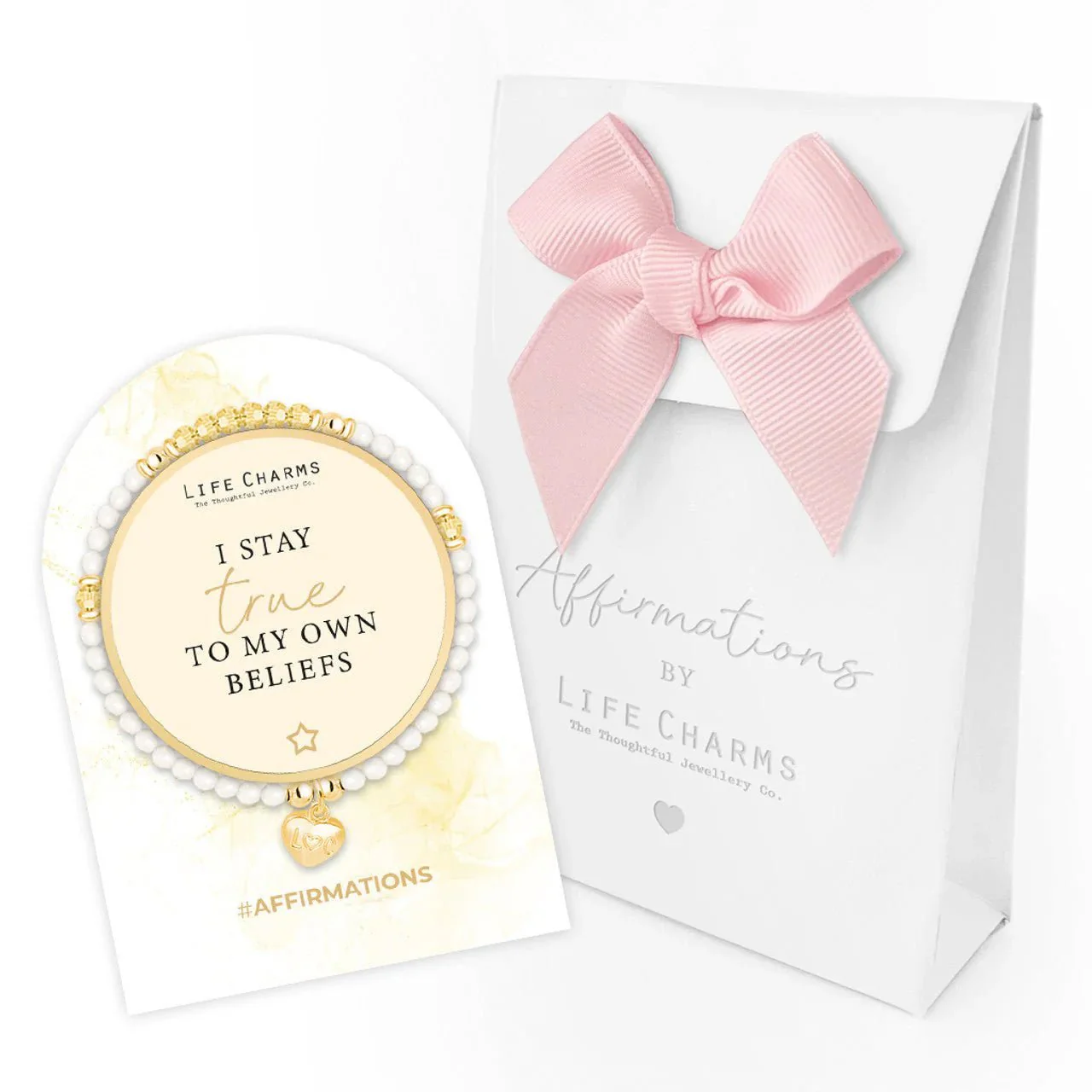 Life Charms Affirmation Bracelet – True to My Beliefs - Image 3