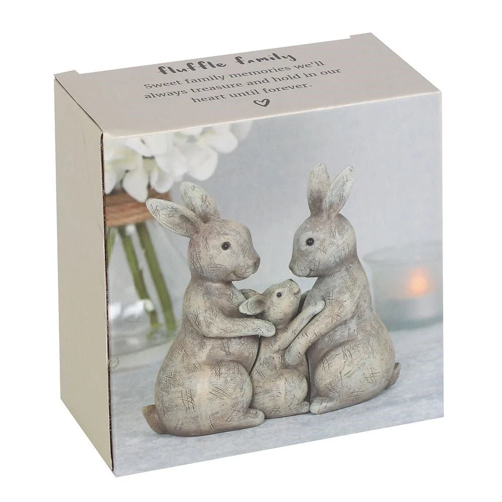 Animal Ornament - Bunny Fluffle Family - Image 4