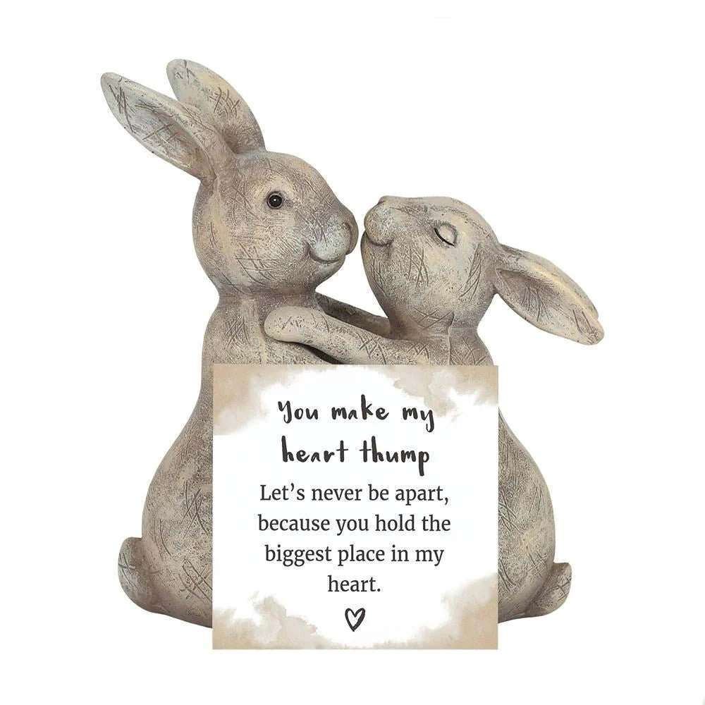 Animal Ornament - You Make My Heart Thump Bunny - Image 3