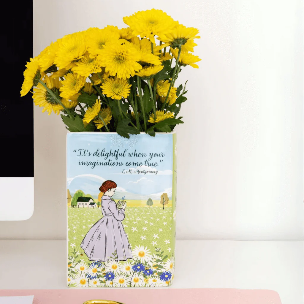 Anne of Green Gables Ceramic Book Vase – Large Meadow Edition - Image 6