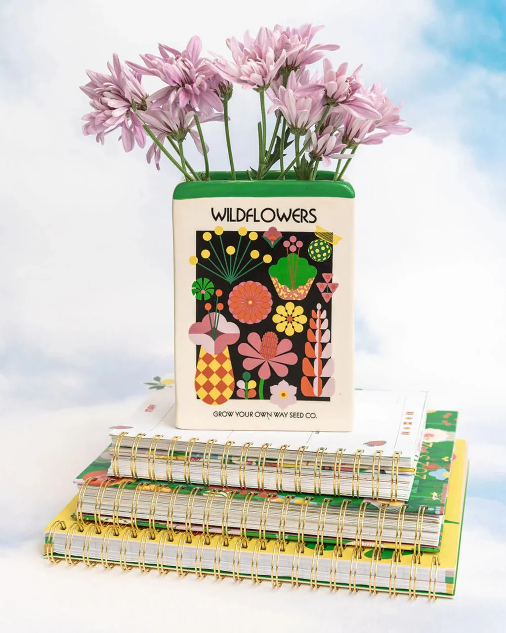 ban.do Wildflower Seeds Ceramic Vase - Image 2