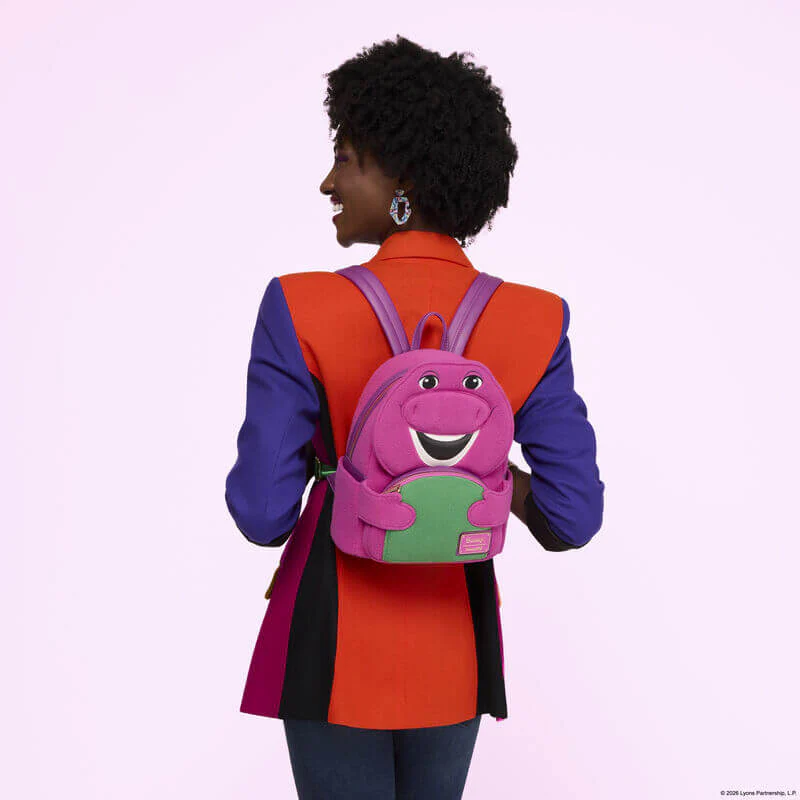 Loungefly Barney Cosplay Mini Backpack - Image 7