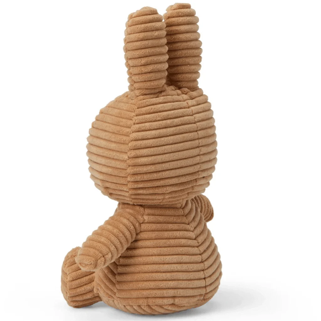 Beige Corduroy Miffy Plush by Bon Ton Toys - Image 3