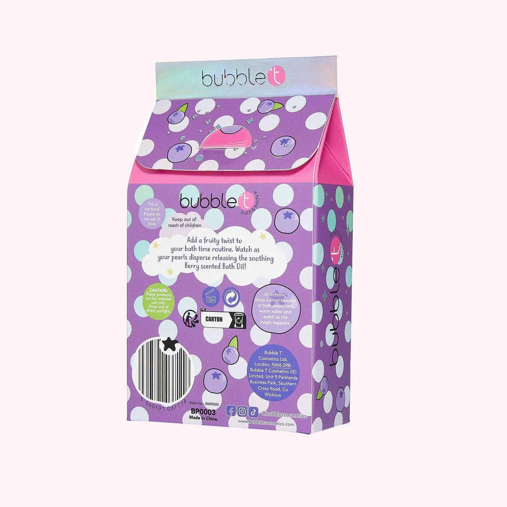 Bubble T Berries Melting Oil Bath Pearls (20 x 4g) - Image 2