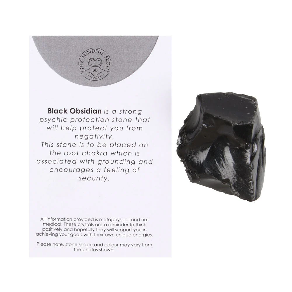 Black Obsidian Healing Rough Crystal - Image 2