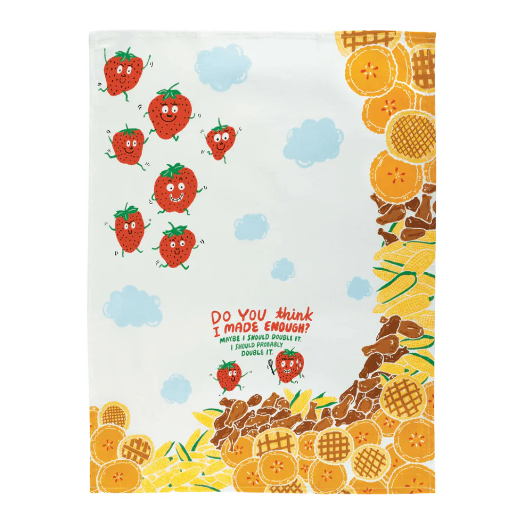 Blue Q Do You Think I Made Enough Tea Towel | Funny Kitchen Towel - Image 2