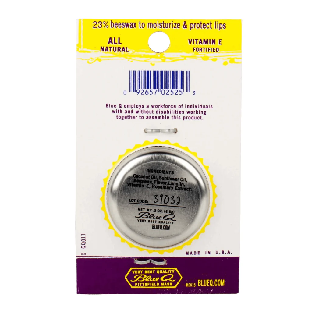 Blue Q Lip Shit Lip Balm – Pineapple Brown Sugar - Image 2