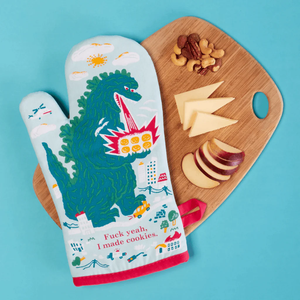 Blue Q Fuck Yeah I Made Cookies Oven Mitt | Funny Oven Glove - Image 3