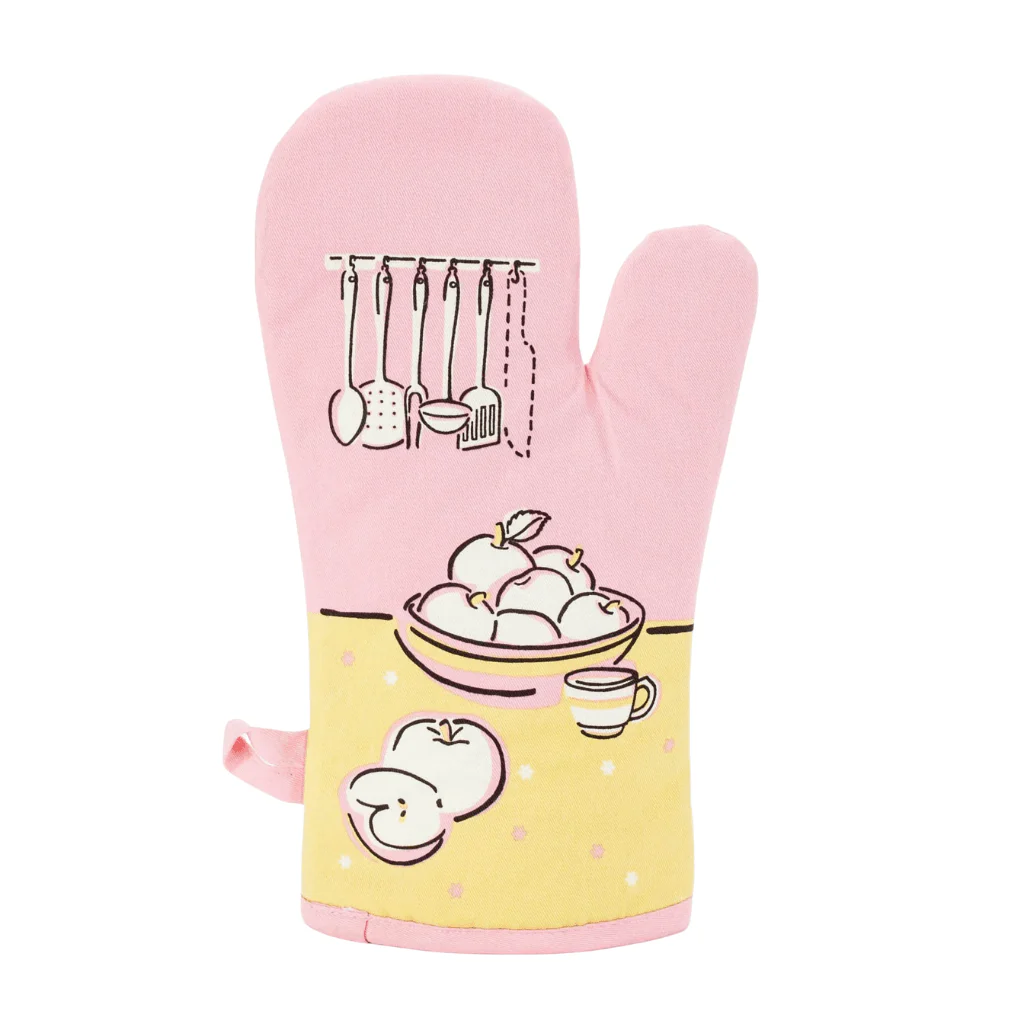 Blue Q I’ve Got a Knife Oven Mitt | Funny Retro Oven Glove - Image 2