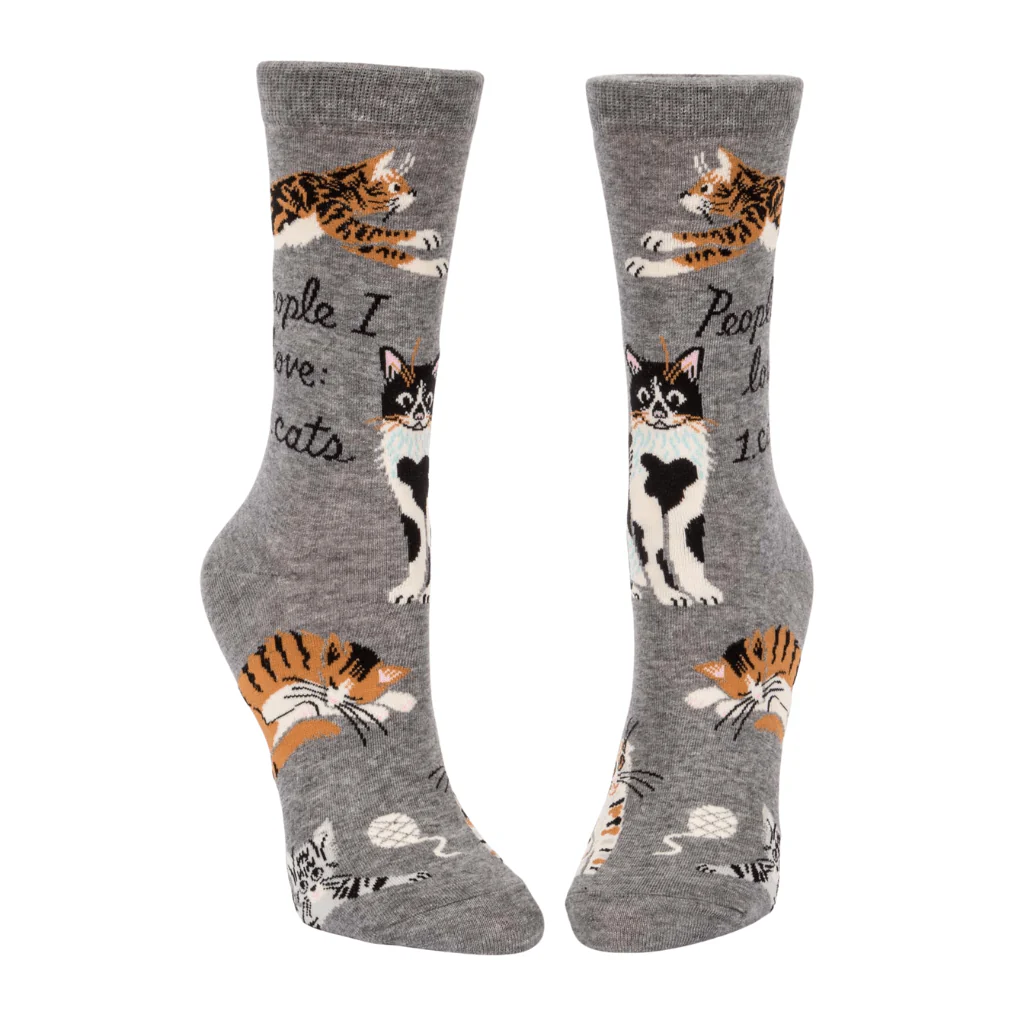 Blue Q People I Love: Cats Women’s Socks - Image 2