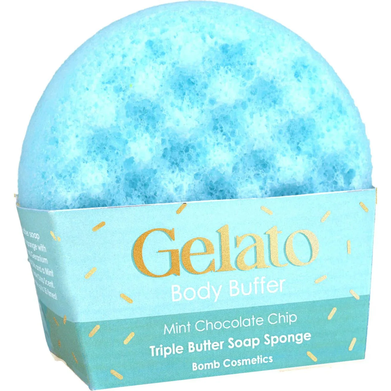 Mint Choc Chip Gelato Body Buffer – Soap Inside Loofah Sponge