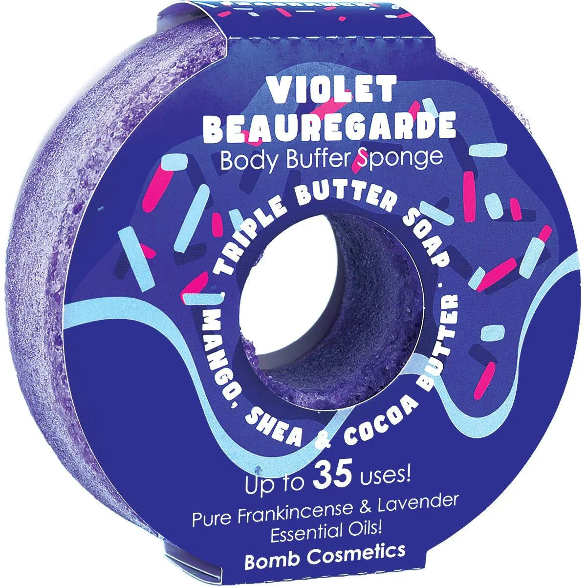 Violet Beauregarde Loofah Body Buffer – Soap Inside Sponge