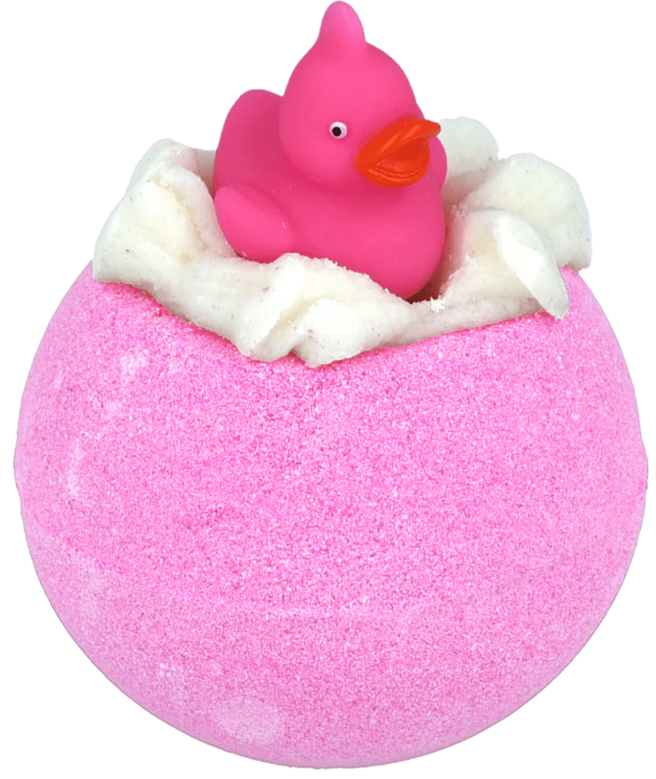 Bomb Cosmetics Pink Ducky Bath Blaster
