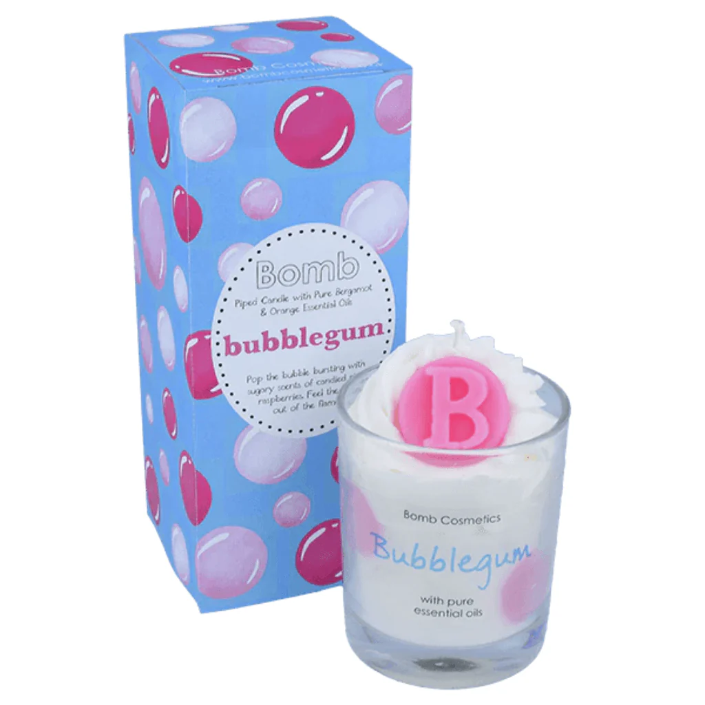 Bomb Cosmetics Bubblegum Piped Scented Candle