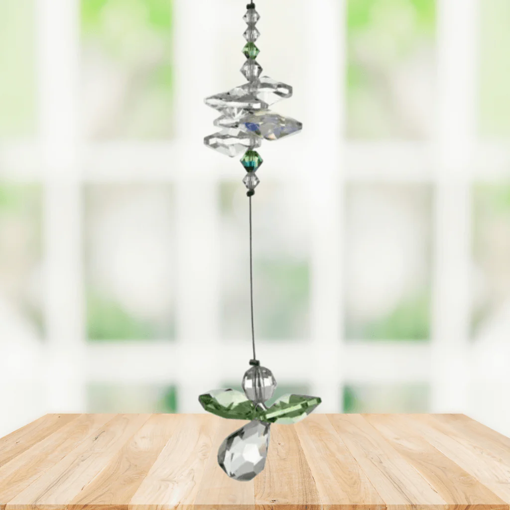 Wild Things Peridot Guardian Angel Crystal Cascade – August Birthstone - Image 2