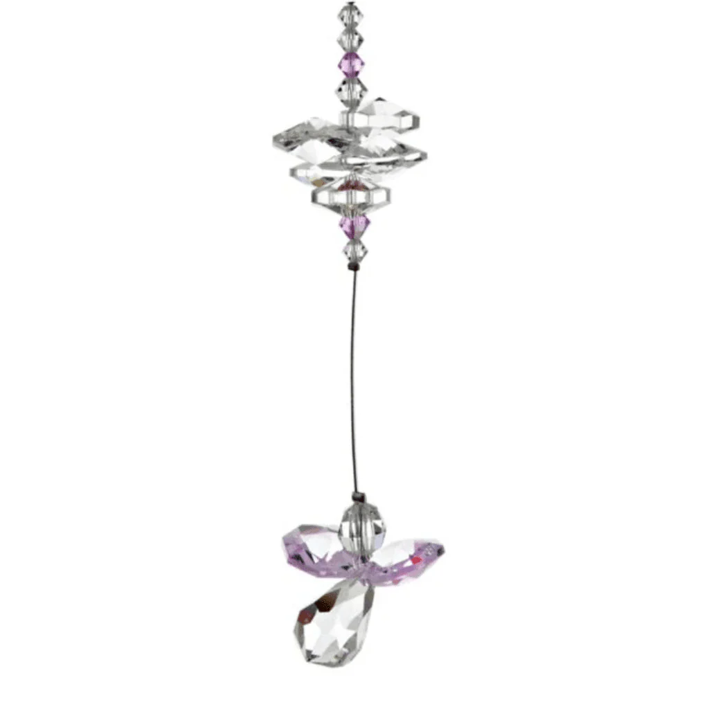 Wild Things Rose Guardian Angel Crystal Cascade – October Birthstone Inspired