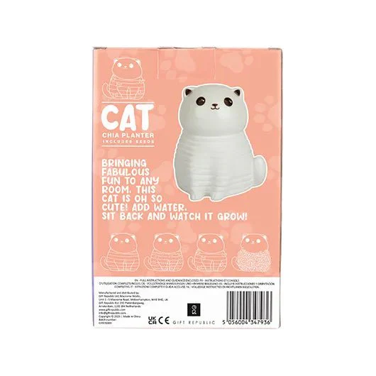 Cat Chia Planter Grow Kit - Image 2