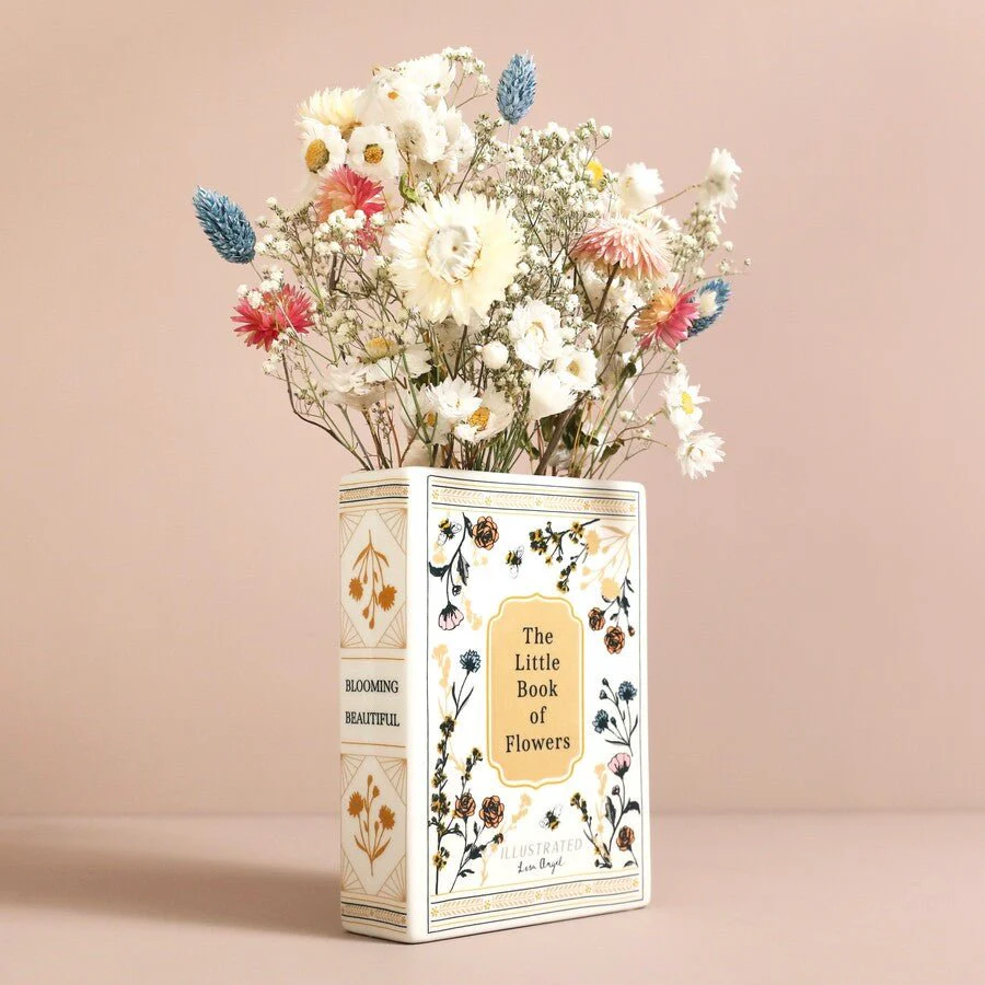 Lisa Angel Ceramic Little Book of Flowers Vase - Image 3