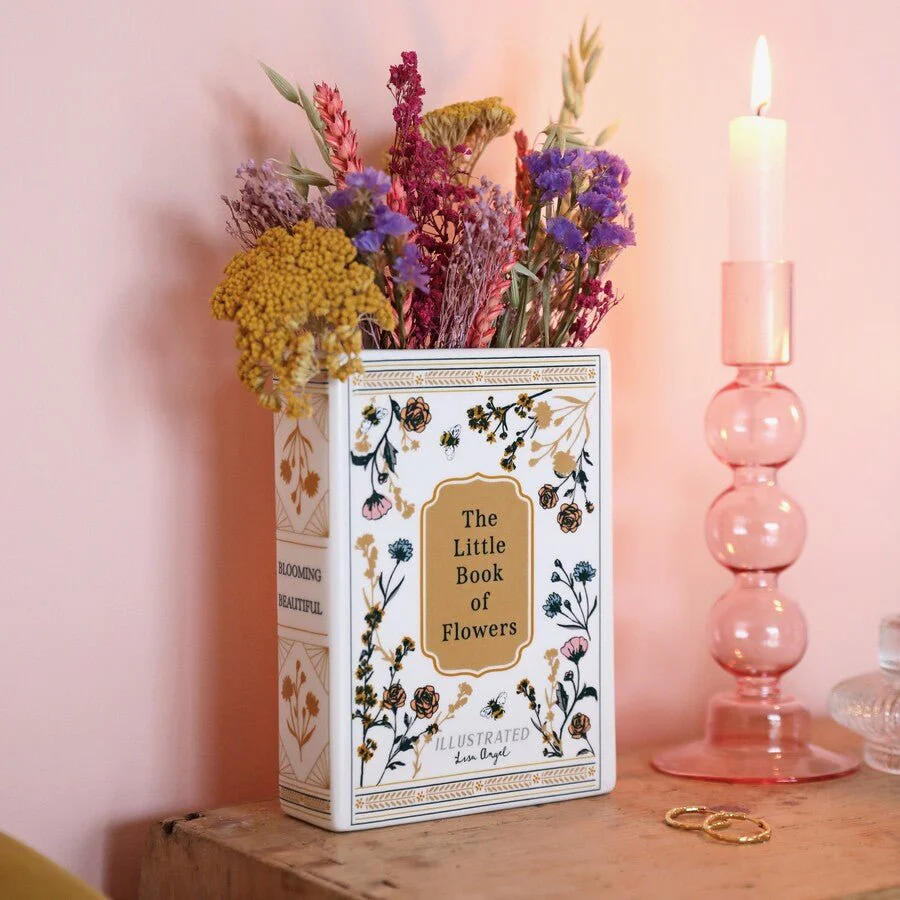 Lisa Angel Ceramic Little Book of Flowers Vase - Image 7
