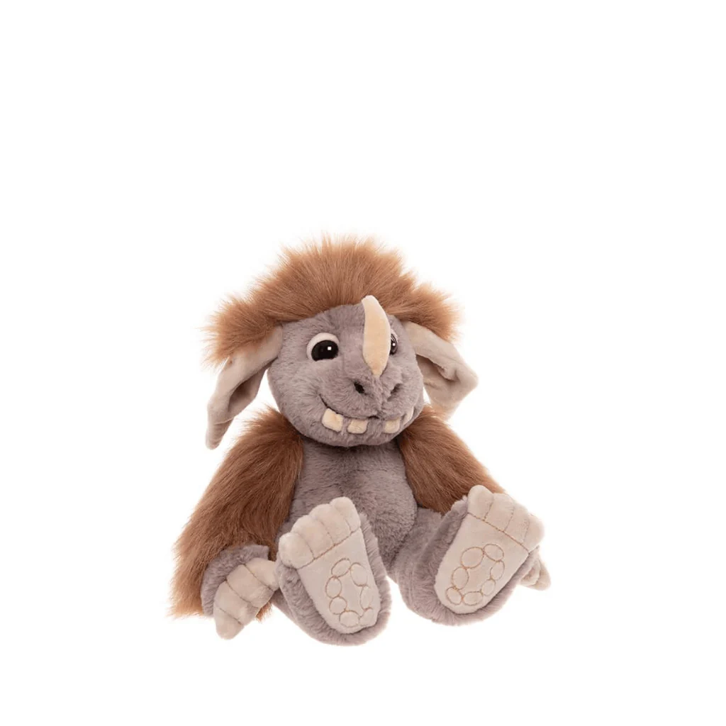 Charlie Bears Bearhouse Pebble Ogre Plush Soft Toy 20cm - Image 4