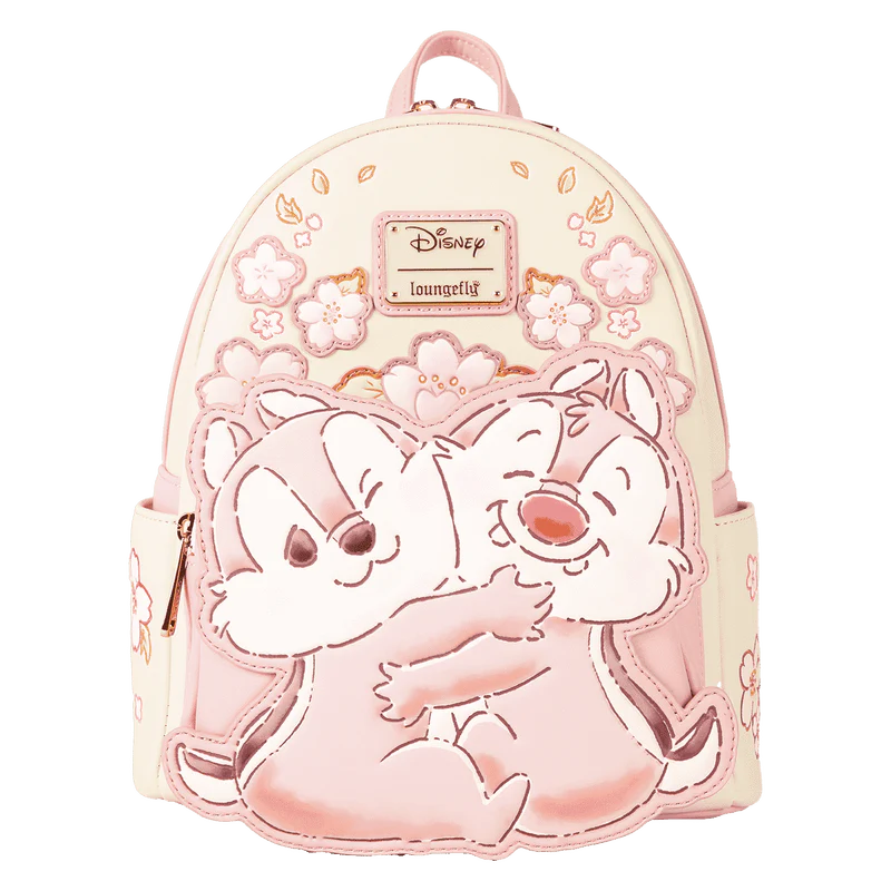 Loungefly Chip 'n' Dale Cherry Blossoms Mini Backpack