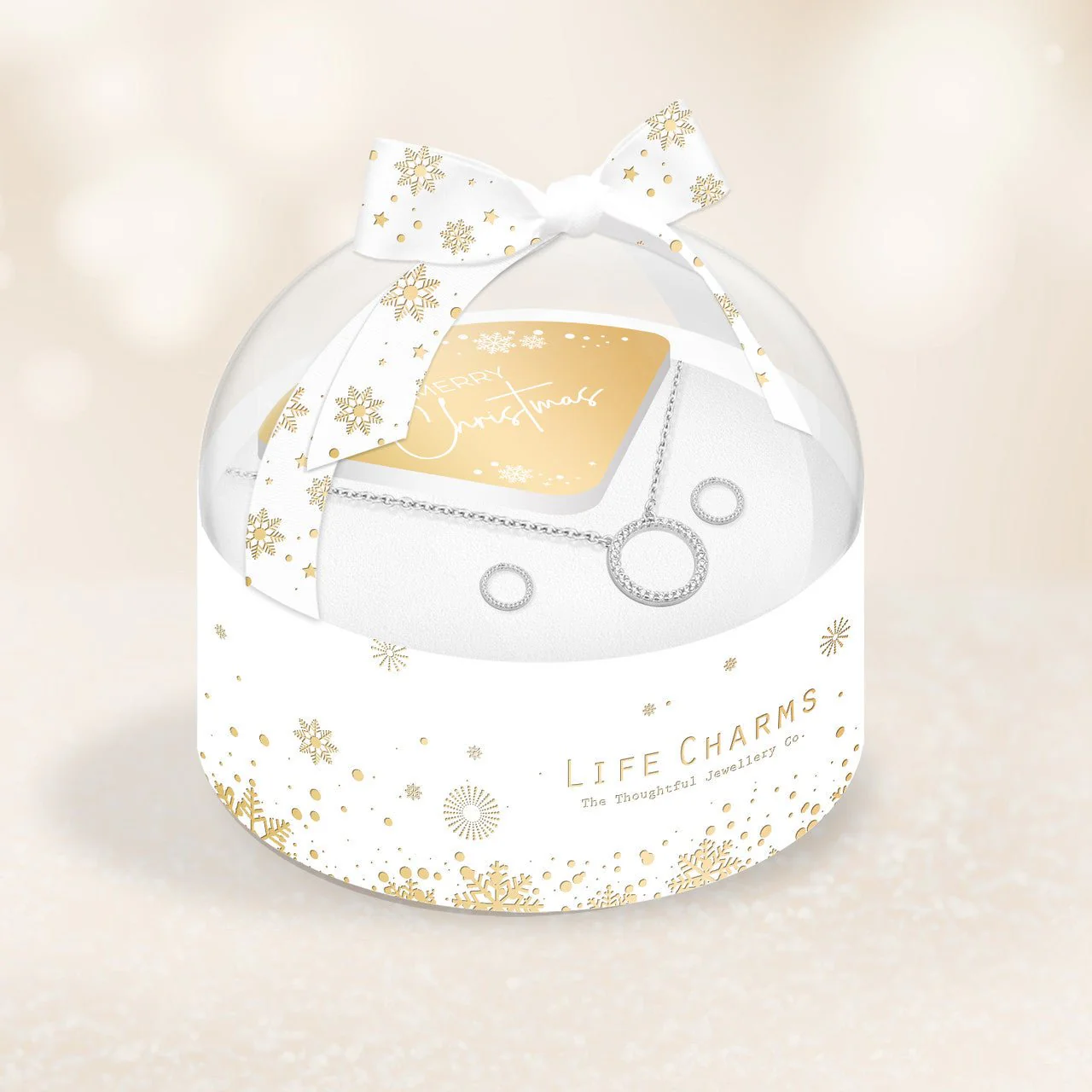 Christmas Gift Set In Bauble Box - Circle