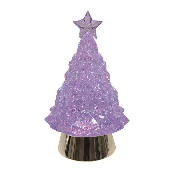 Colour Changing LED Christmas Tree Water Spinner - Image 2
