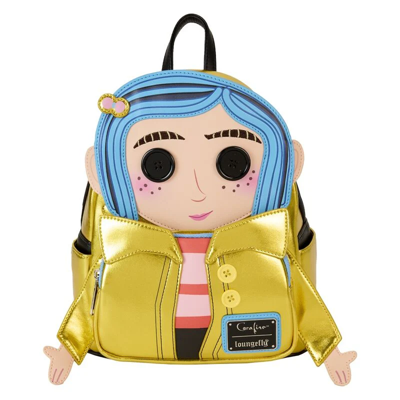 Loungefly Coraline Doll Cosplay Mini Backpack