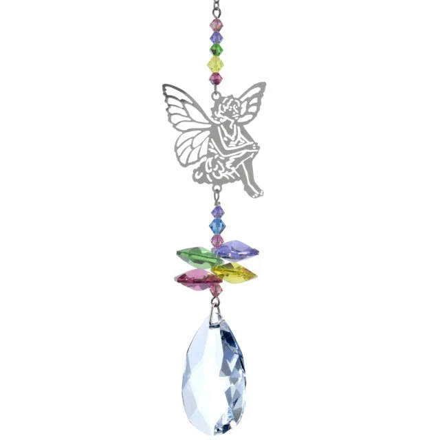 Wild Things Crystal Fantasy Small - Sitting Fairy Confetti