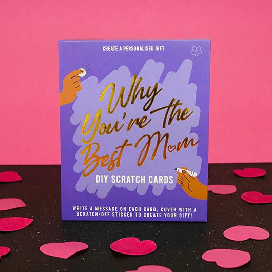 DIY Scratch Cards - Mum