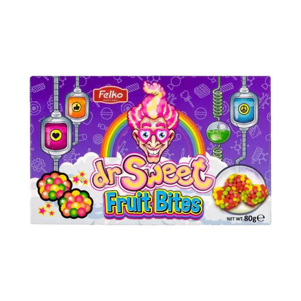 Dr Sweet Fruit Bites Theatre Box 90g