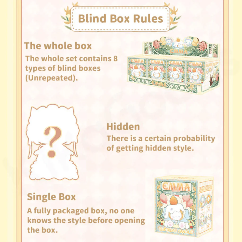Emma Secret Forest Birthday Party Blind Box Collectables - Image 4