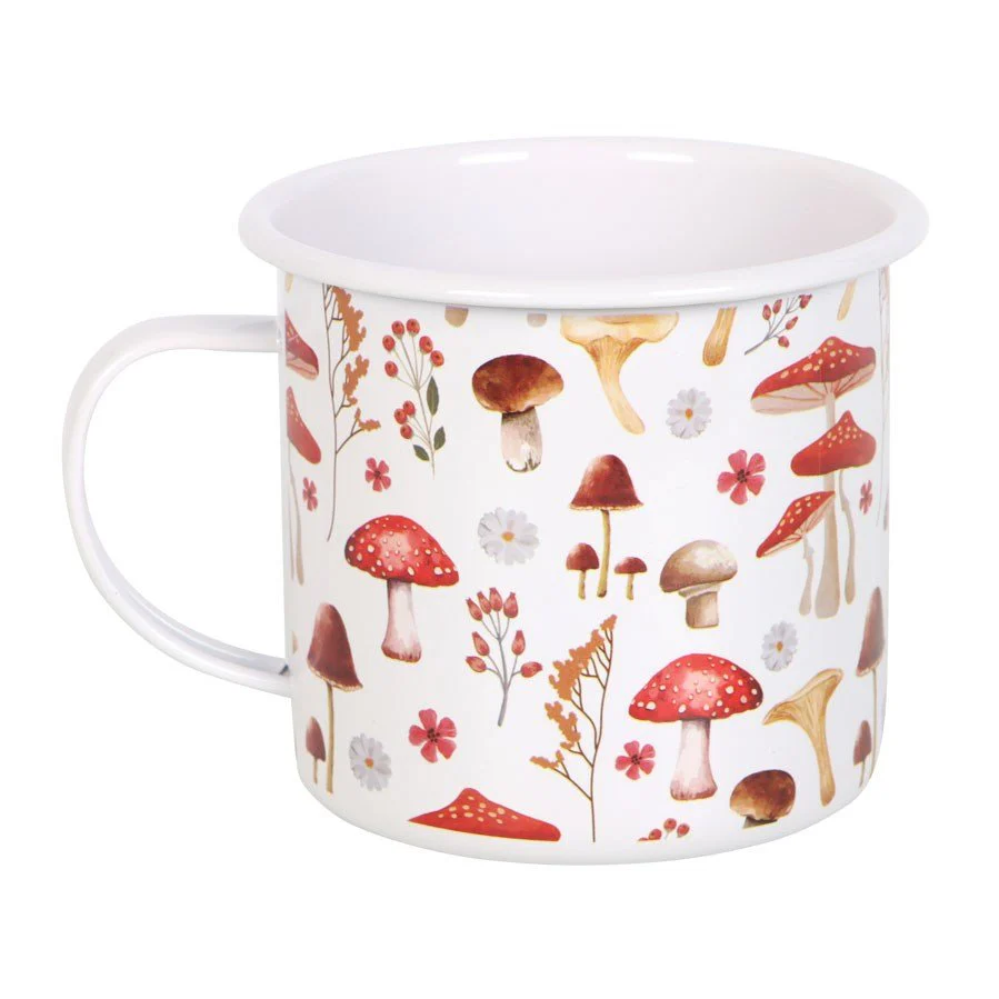 Enamel Mug - Enchanted Forest Mushroom