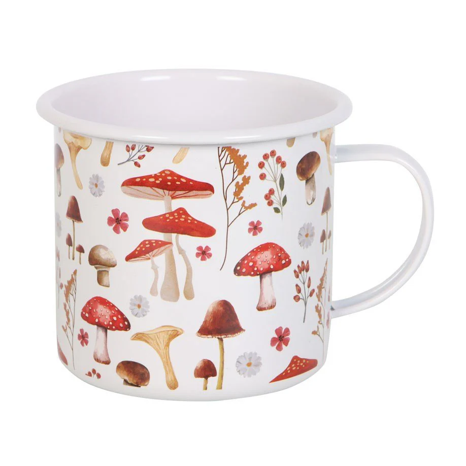 Enamel Mug - Enchanted Forest Mushroom - Image 3