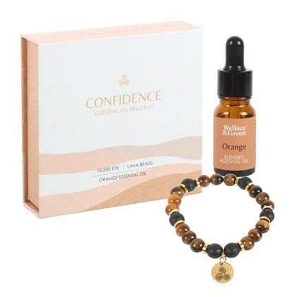 Essential Oil Gemstone Bracelet Kit  - Tiger's Eye