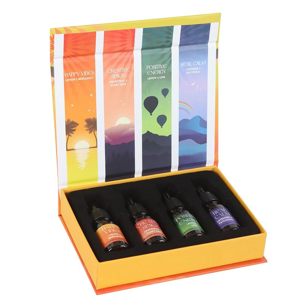 Happy Essential Oils Gift Set – 4 Uplifting Blends - Image 2