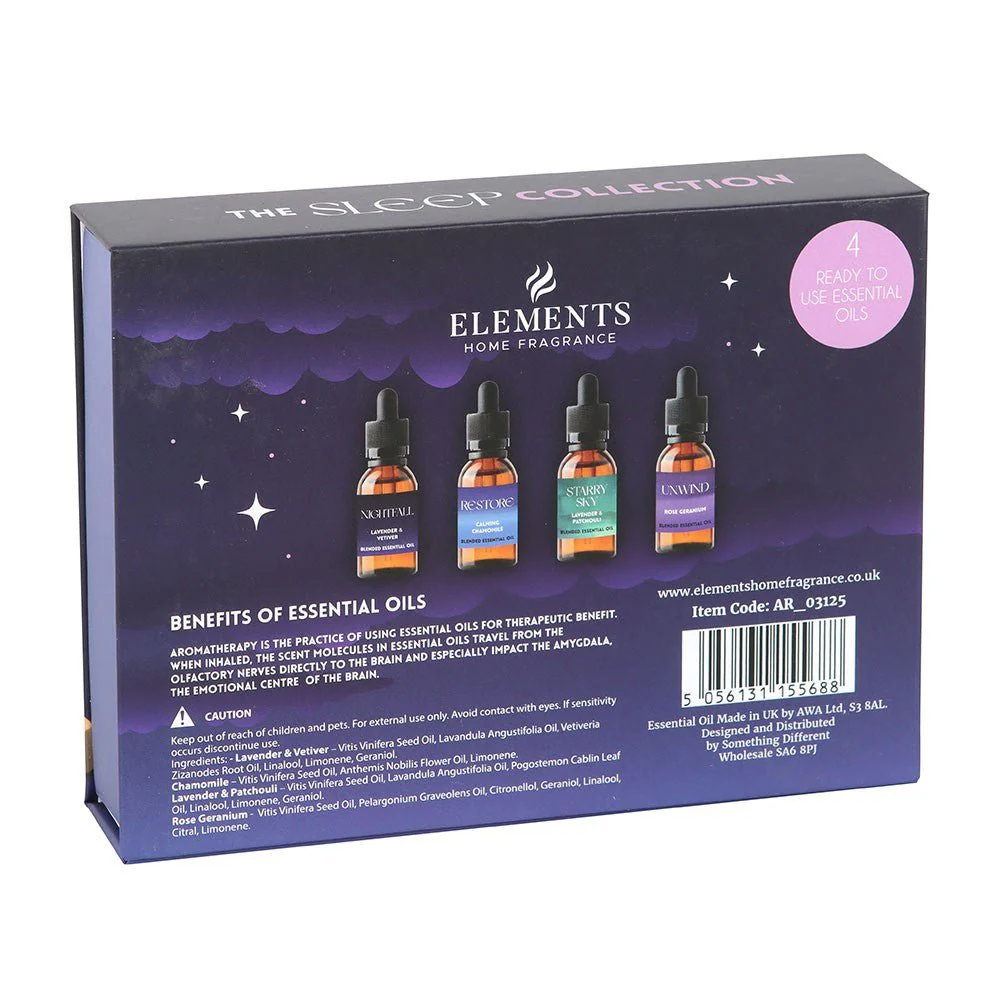 Sleep Essential Oils Gift Set – 4 Relaxing Blends - Image 3
