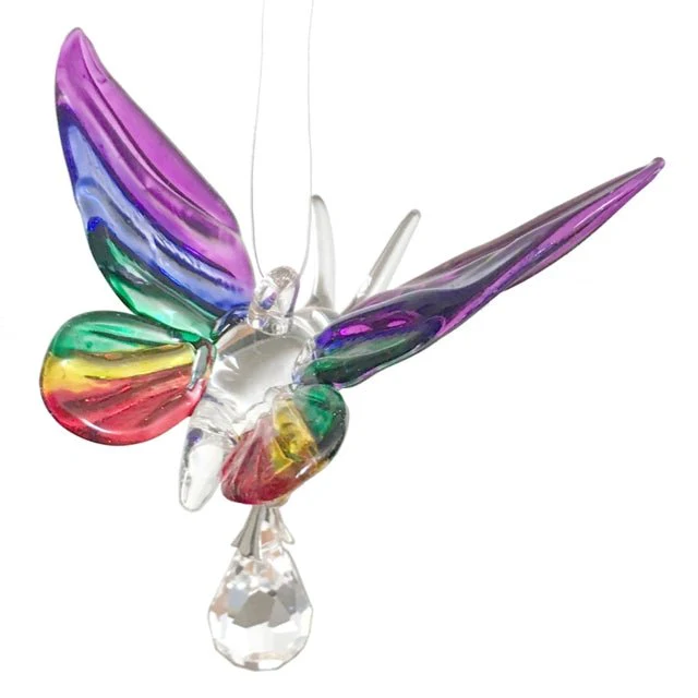 Wild Things Fantasy Glass Flying - Butterfly Rainbow