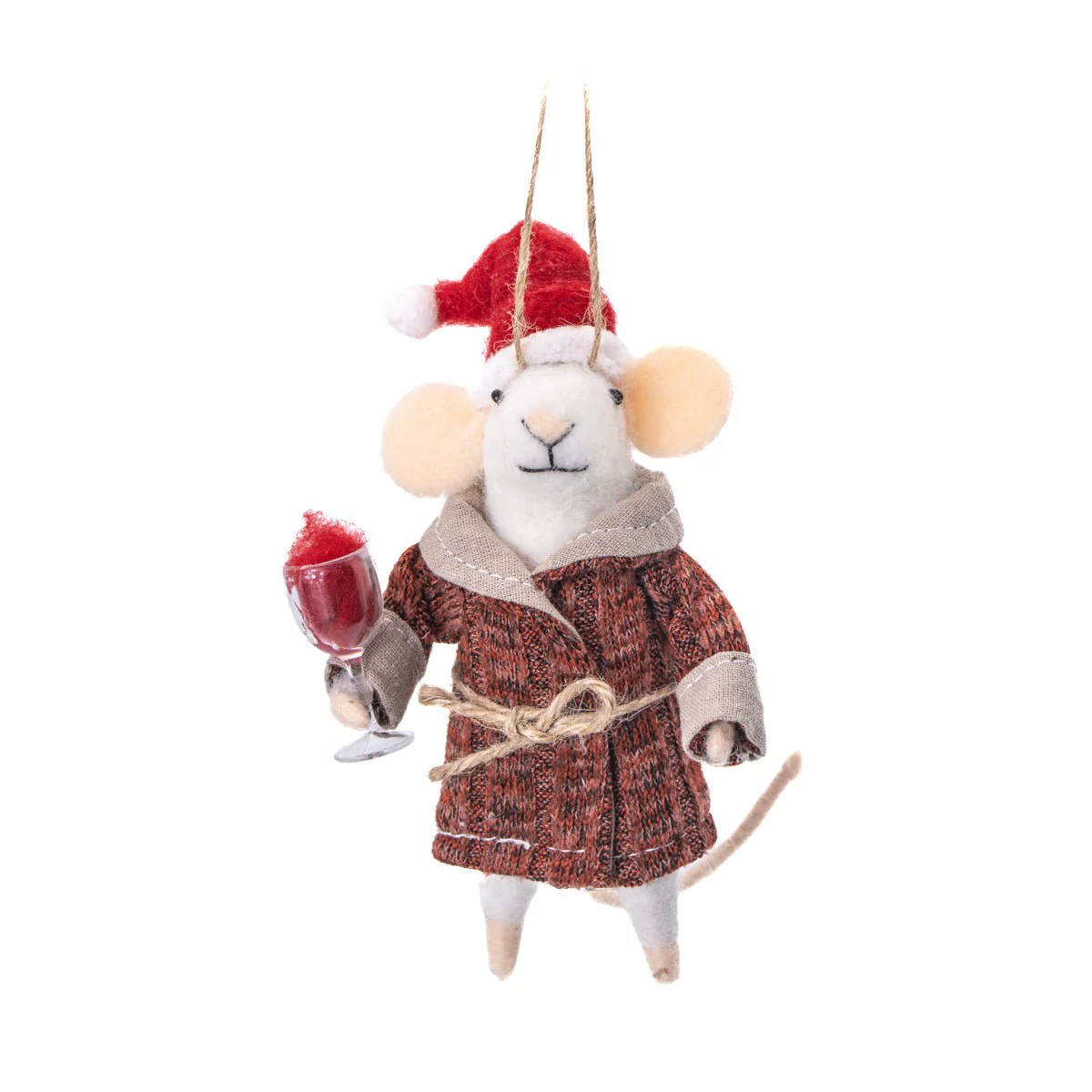 Tipple Mouse Felt Christmas Tree Decoration