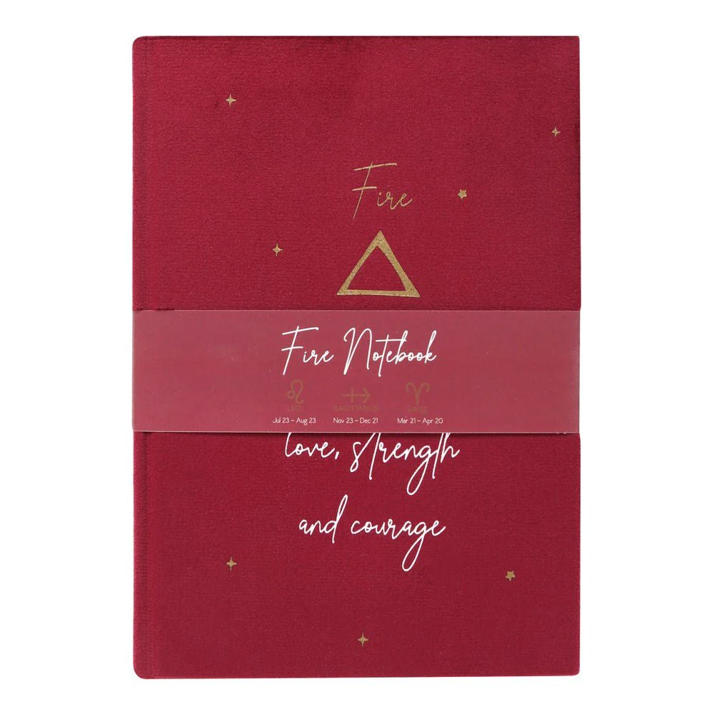 Fire Element Velvet A5 Notebook - Image 4