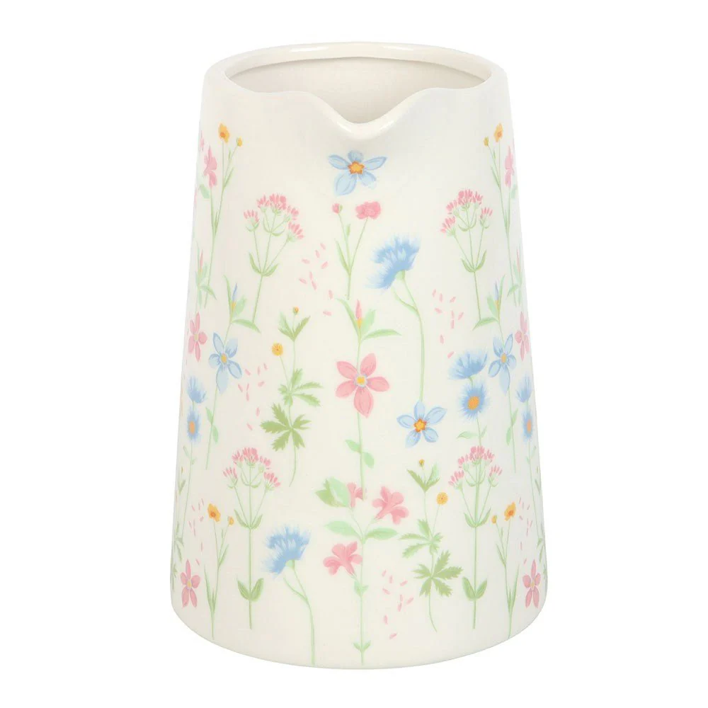 Floral Print Ceramic Flower Jug - Image 2