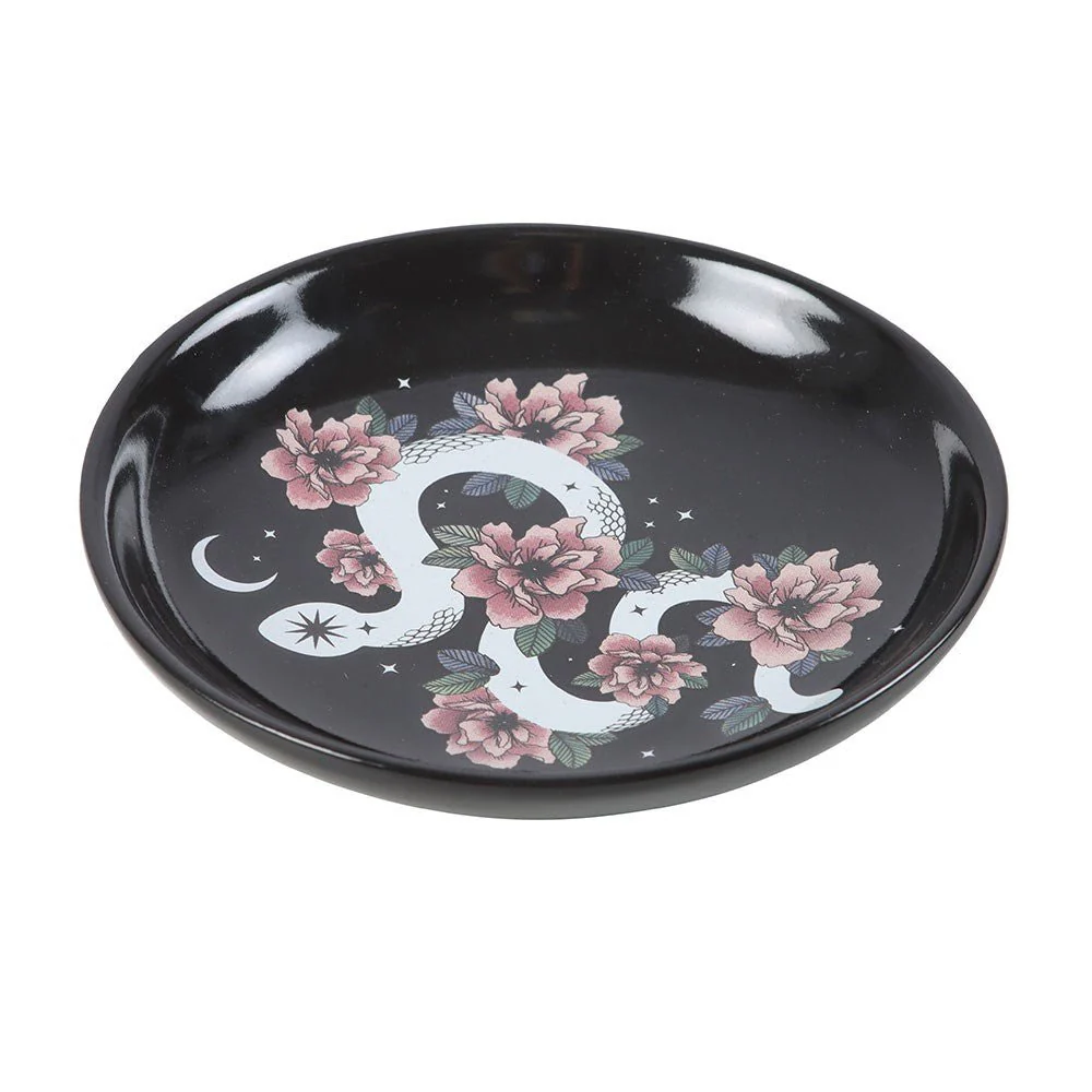 Floral Snake Trinket Dish - Image 2