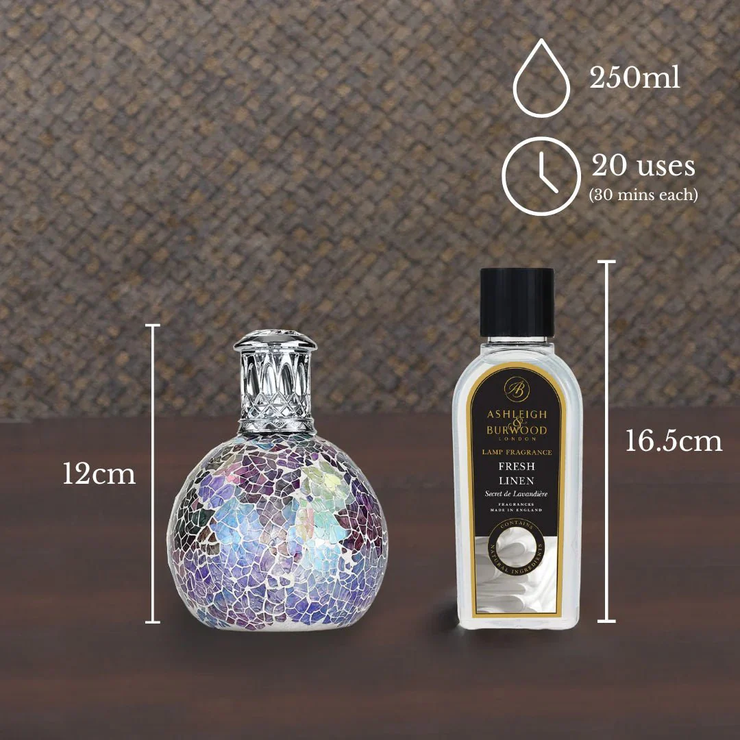 Fragrance Lamp Gift Set - Fairy Ball & Fresh Linen - Image 3