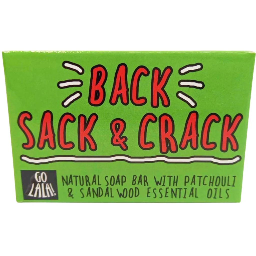 Go La La Back, Sack & Crack Soap Bar 95g
