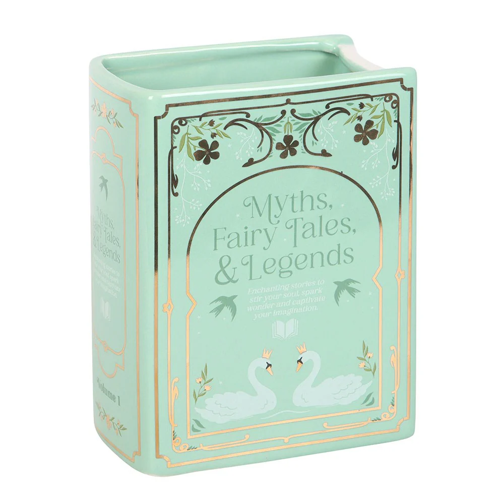Green Book Shaped Vase - Image 3