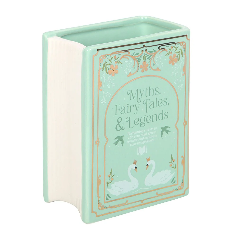 Green Book Shaped Vase - Image 5
