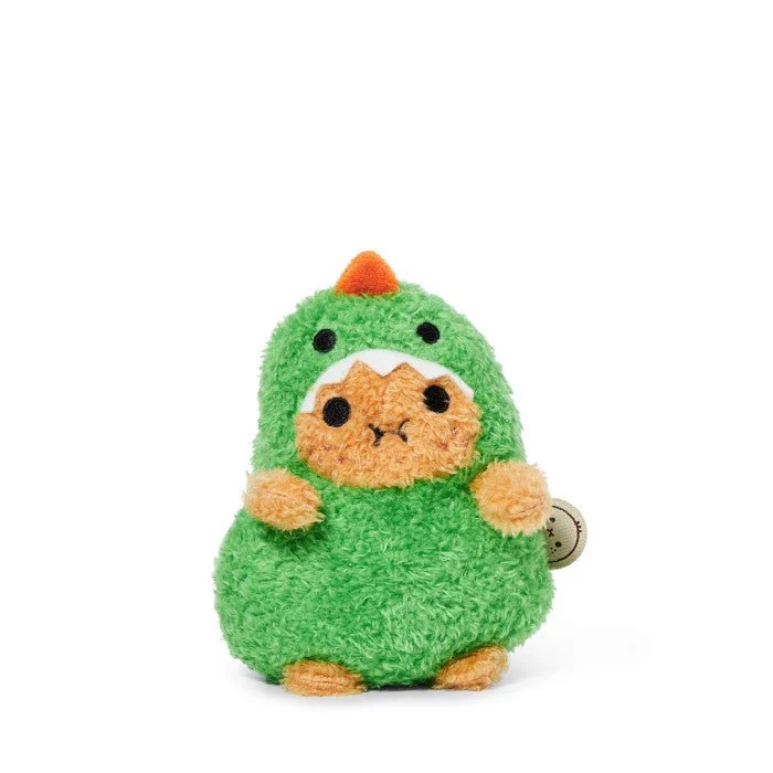 Green Dino Ricespud Mini Sitting Plush Toy