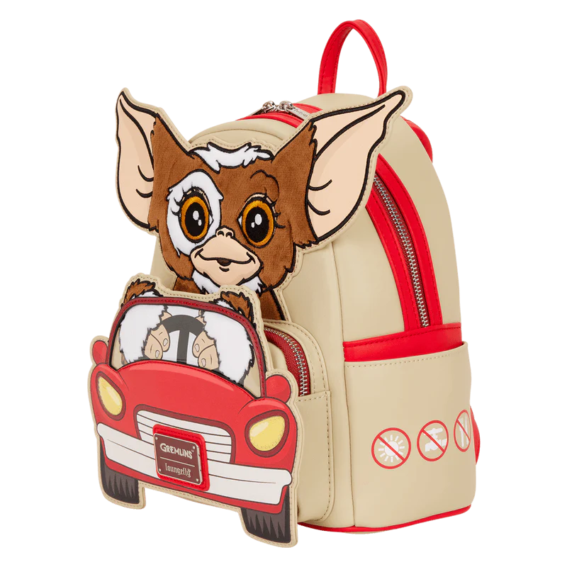 Loungefly Gremlins Gizmo Plush Light-Up Mini Backpack - Image 2